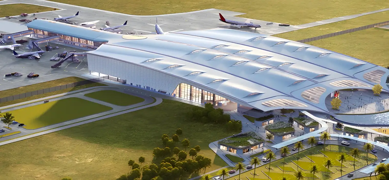 Bhogapuram International Airport, Andhra Pradesh Resilient Large-Span Terminal Facade Design