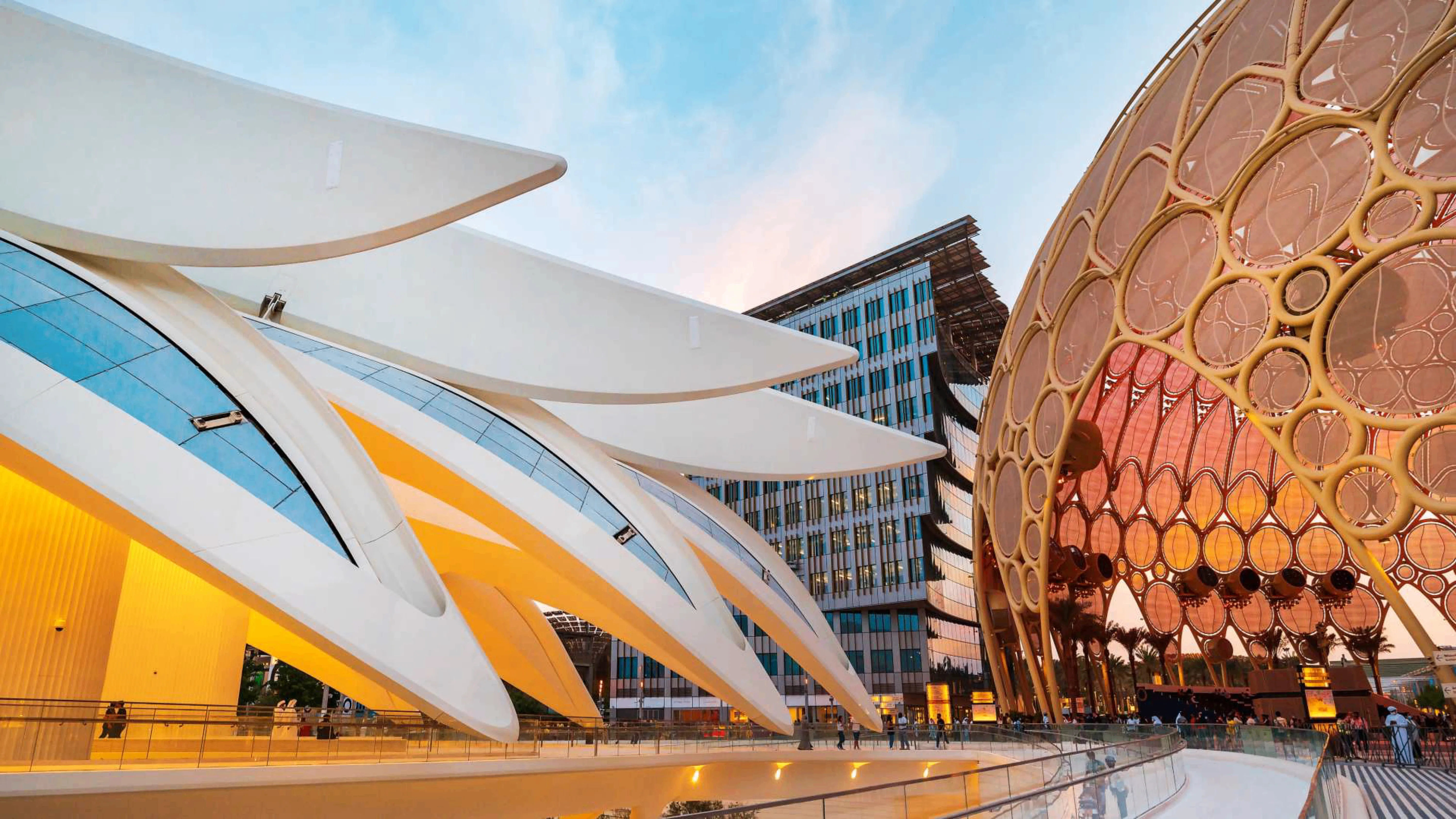 Expo Dubai - The UAE Pavilion and Wasl plaza