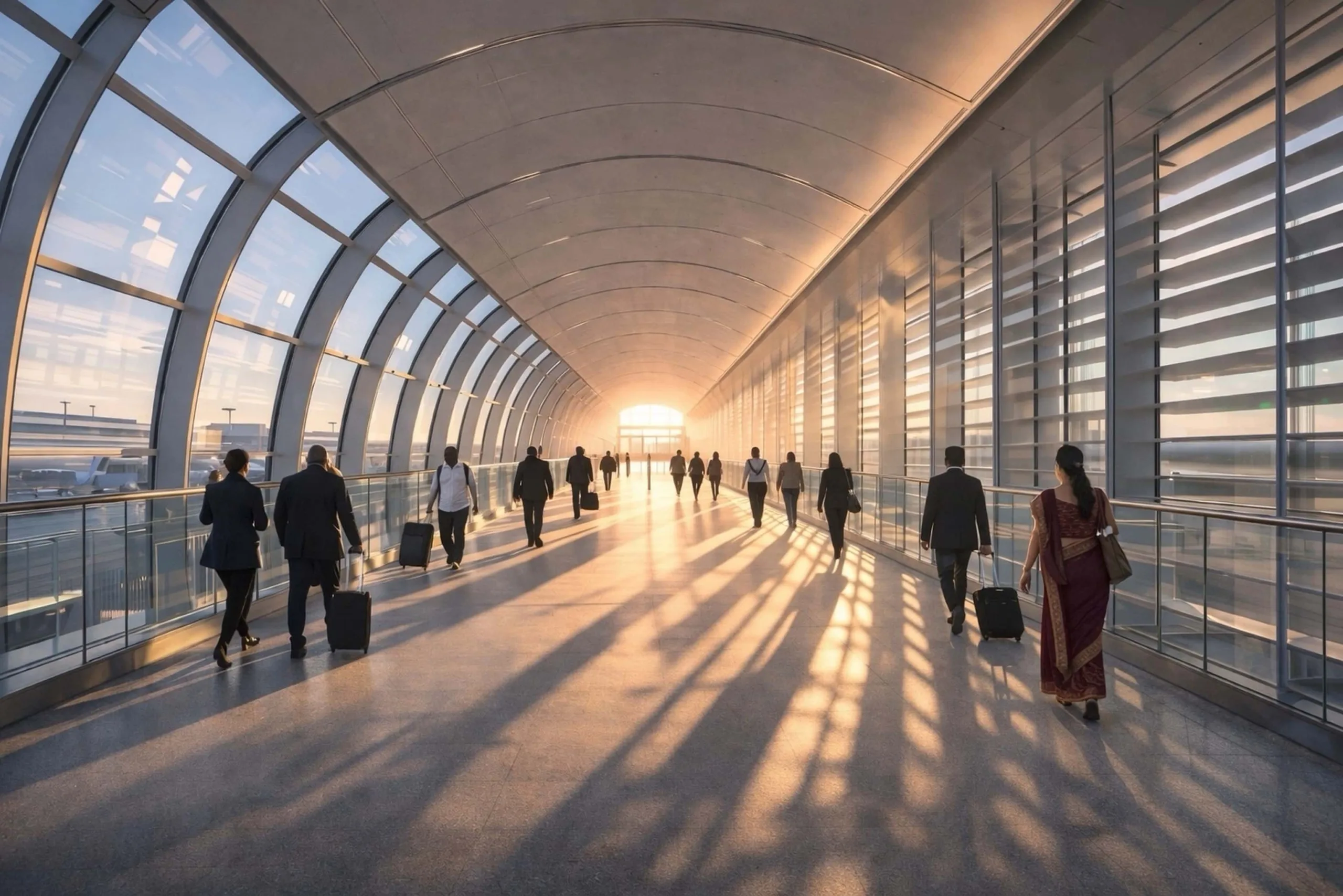 Fenestration as a silent navigator of passenger flow