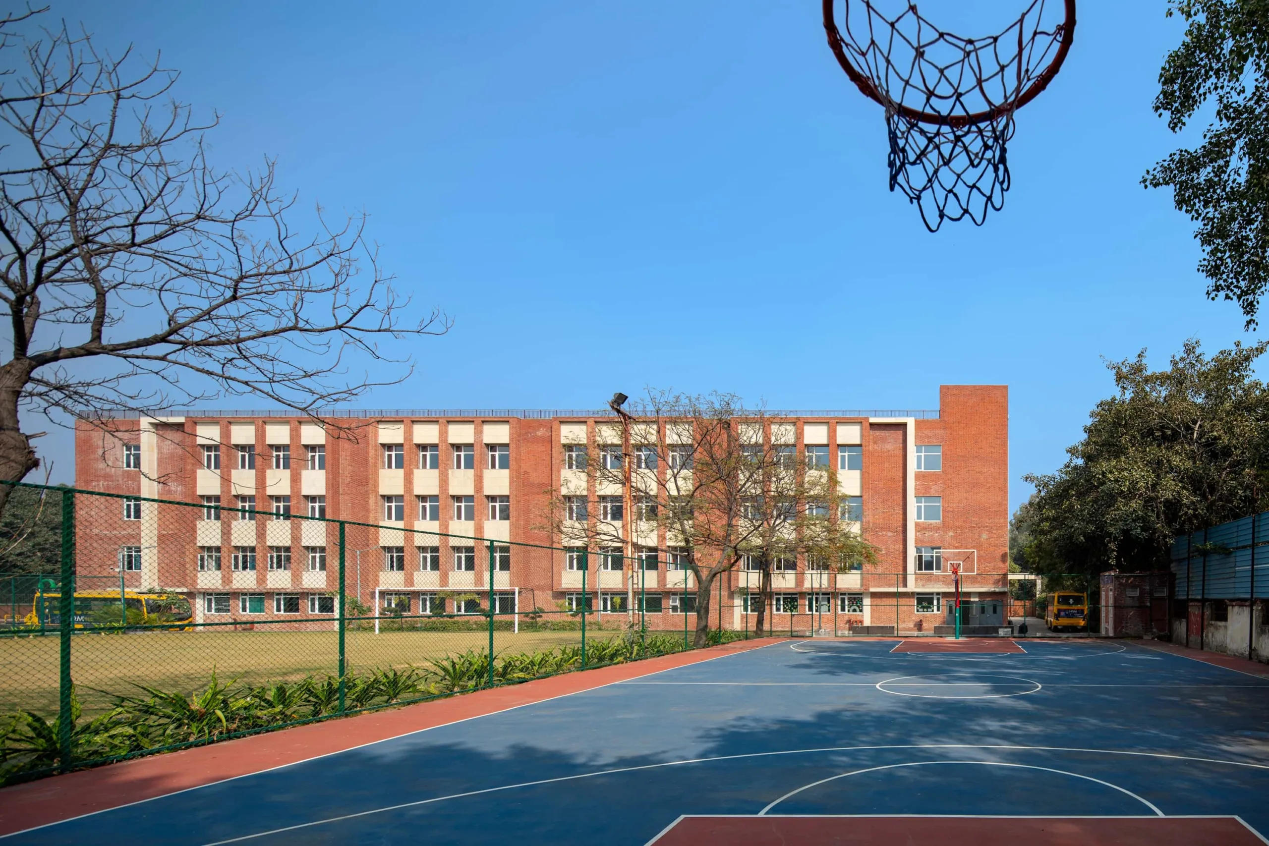 HRM Global School, New Delhi (Image Credit – Vijay Gupta Architects)