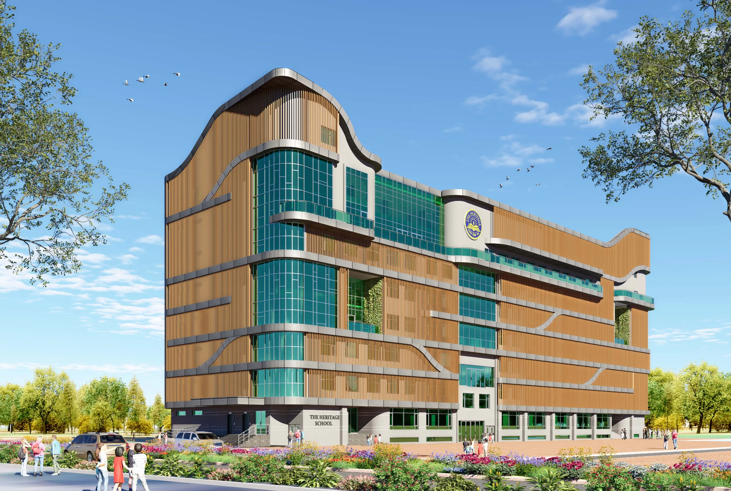 The Heritage School, Kolkata (Image Credit – Vijay Gupta Architects)