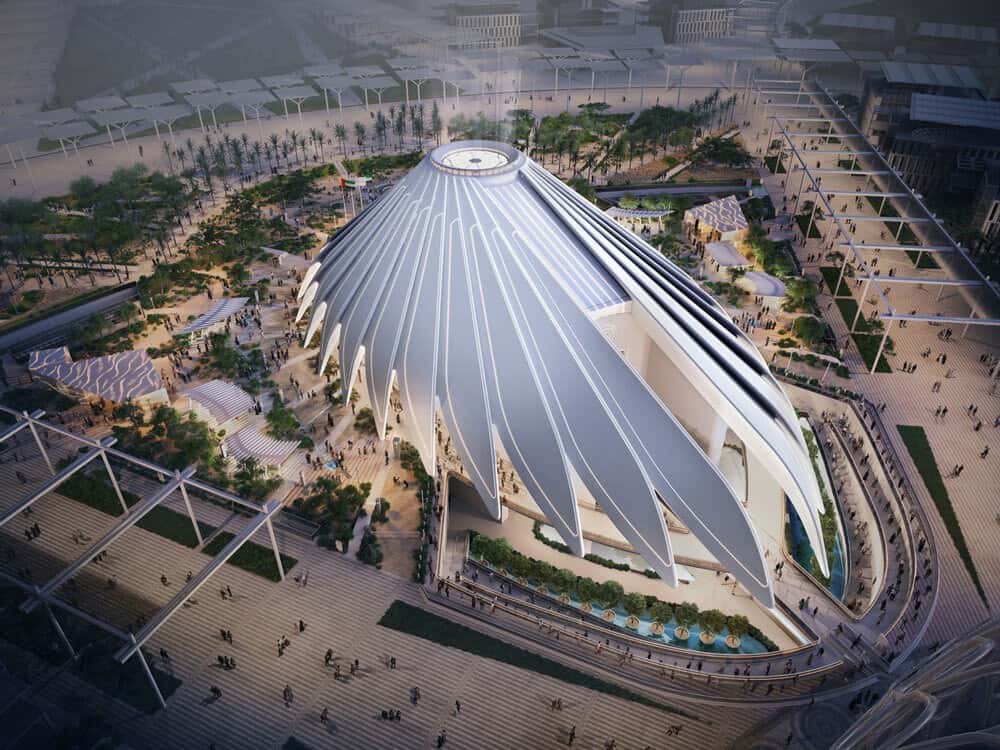 UAE Pavillion Expo 2020 Dubai (Image Courtesy Santiago Calatrava)