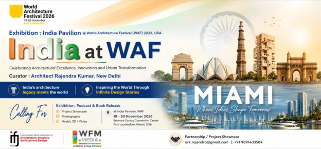 World Architecture Festival 2026 - India@WAF Partners With WFM Media