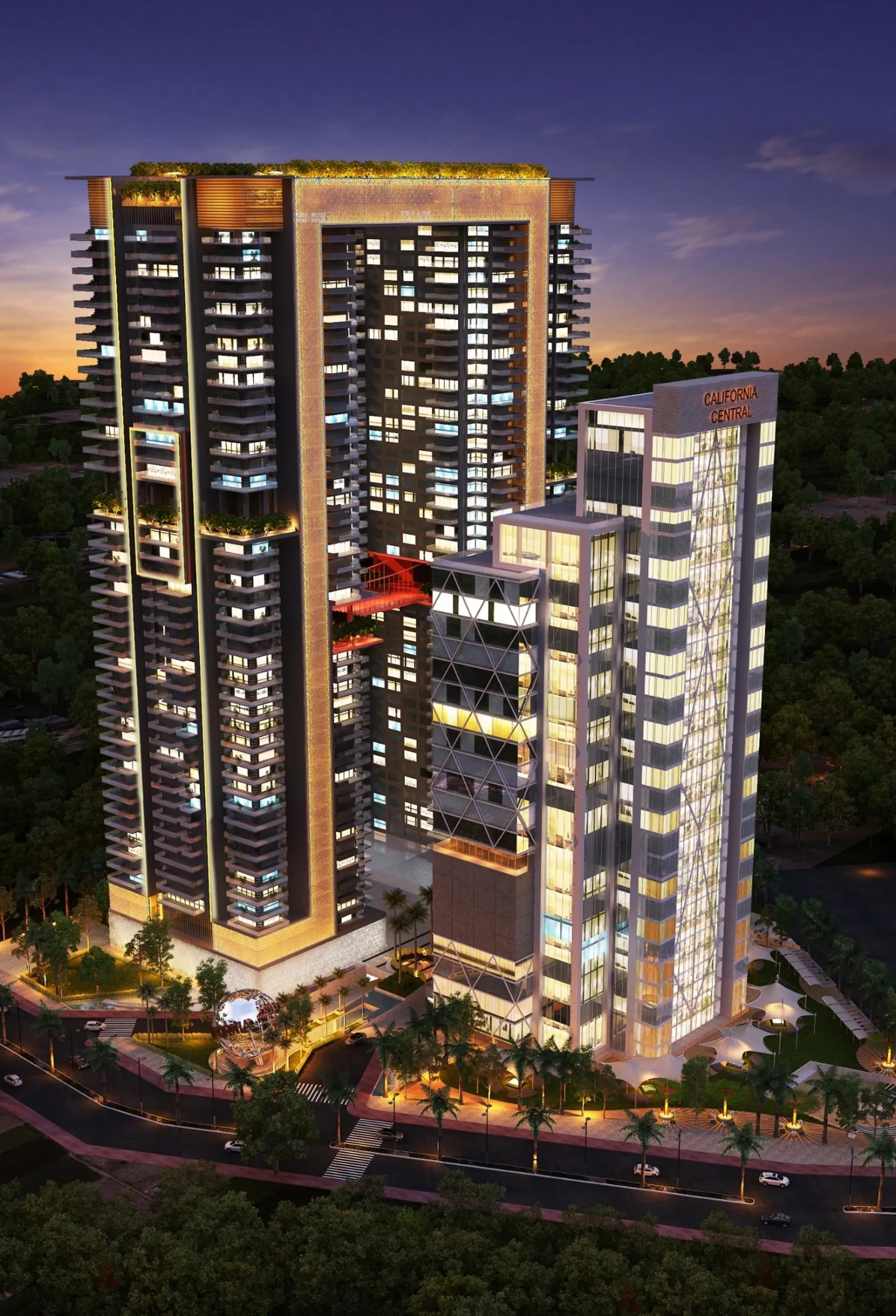 California Central, Hyderabad (Image Credit - Studio Kia, Delhi NCR & UAE)