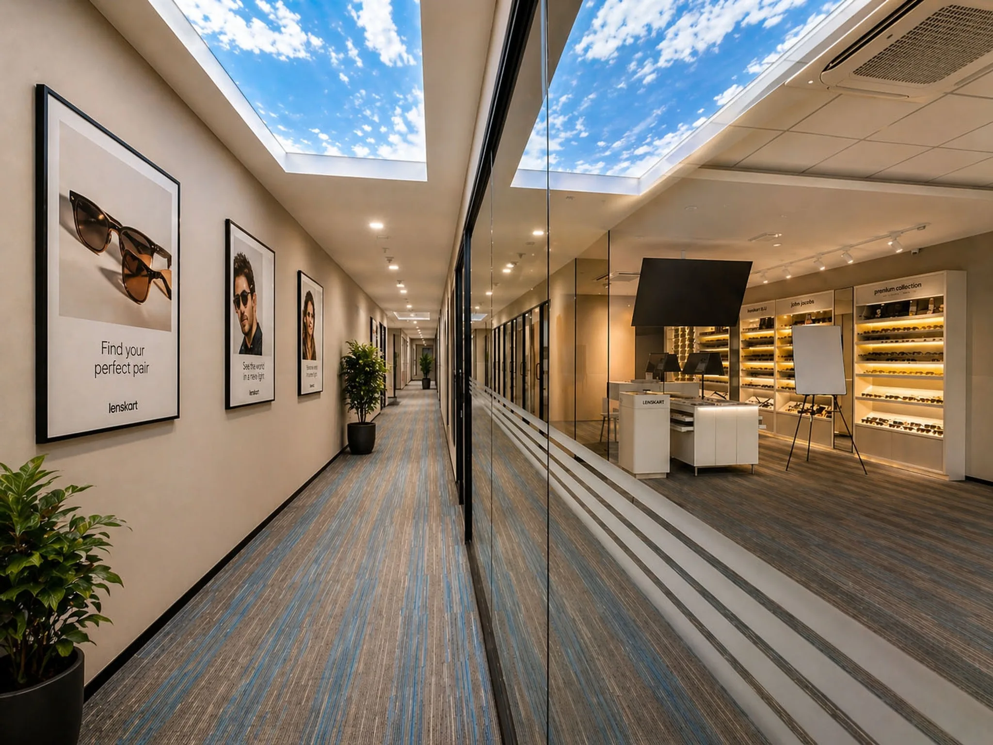 Lenskart Lobby, Haryana (Image Credit - Urban Infill Studio)