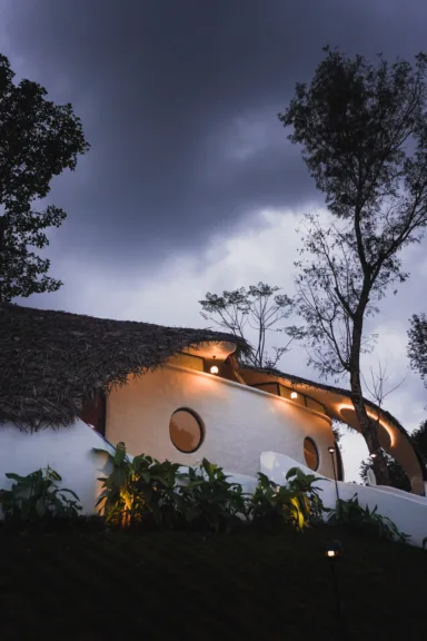 Exterior View - Earths Embrace by Raving Dots Studio