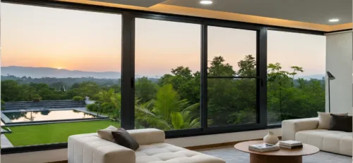 Framing expansive views with the precision and performance of aluminium fenestration